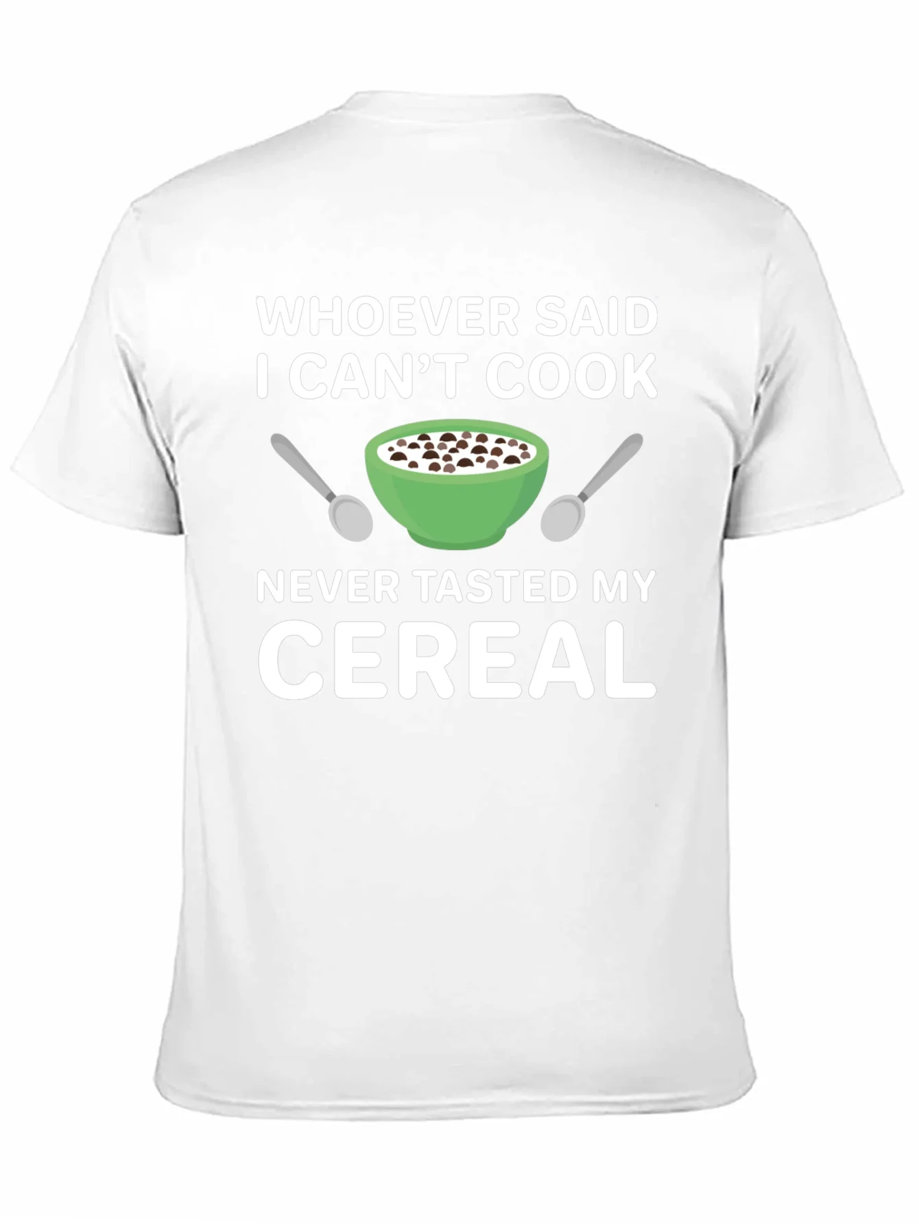 Funny I Cant Cook Cereal T-Shirt