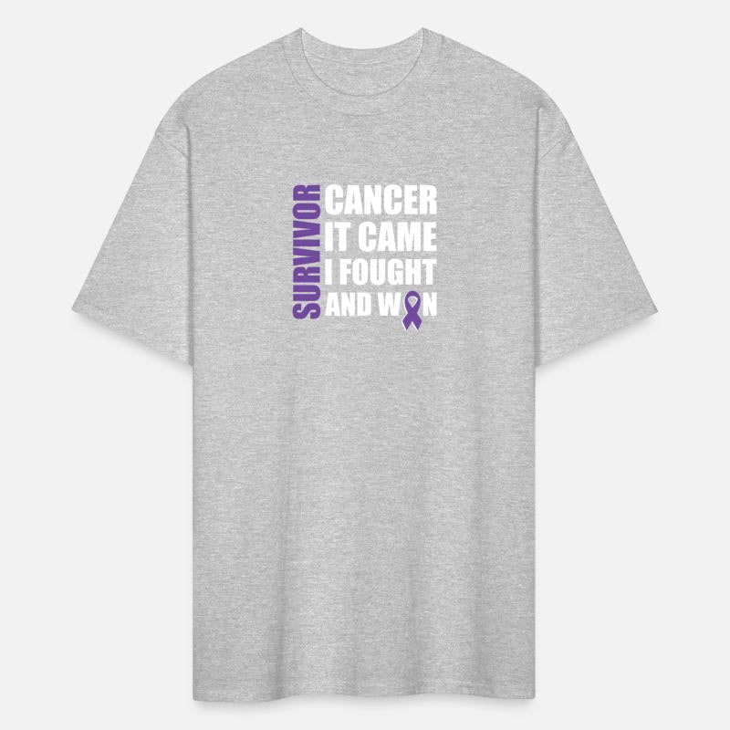 Pancreatic Cancer Fight Cancer Ribbon