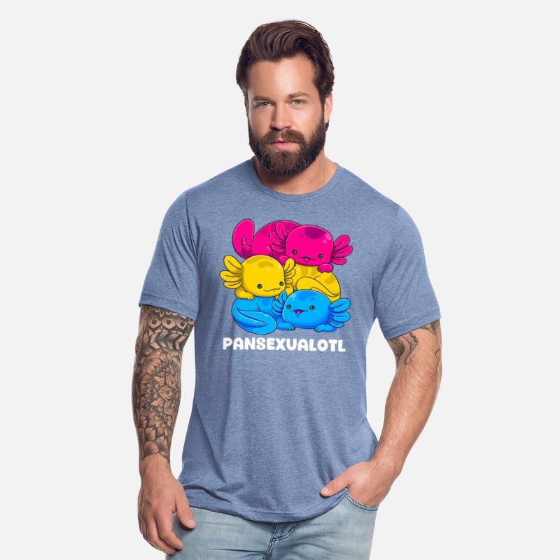 Pansexual Axolotl Pride Flag Pansexualotl LGBTQ Pr