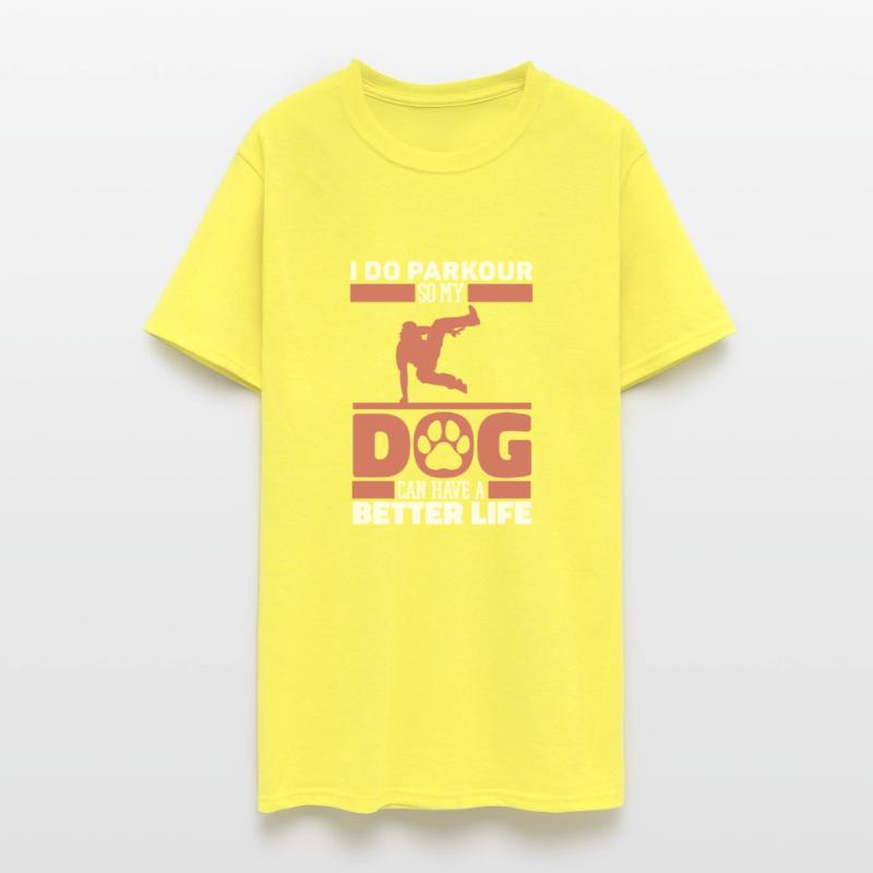 Parkour Free Running Dog