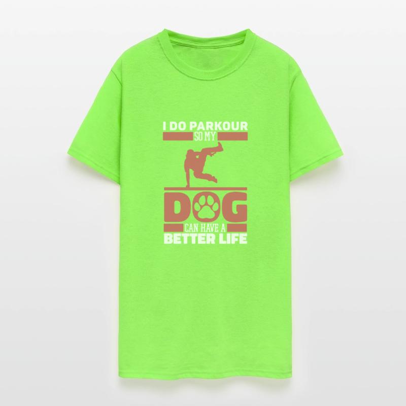 Parkour Free Running Dog