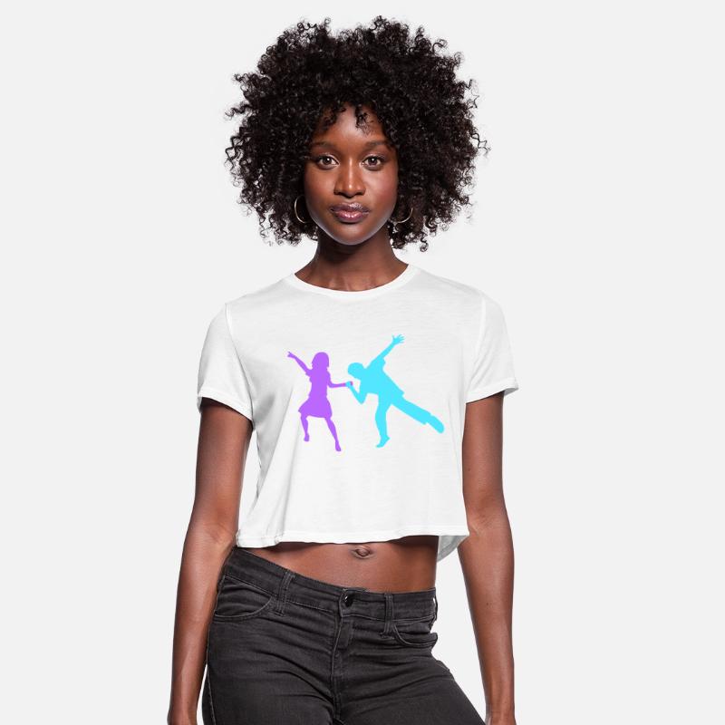 Party Woman Man Couple Dancing Together Silhouette