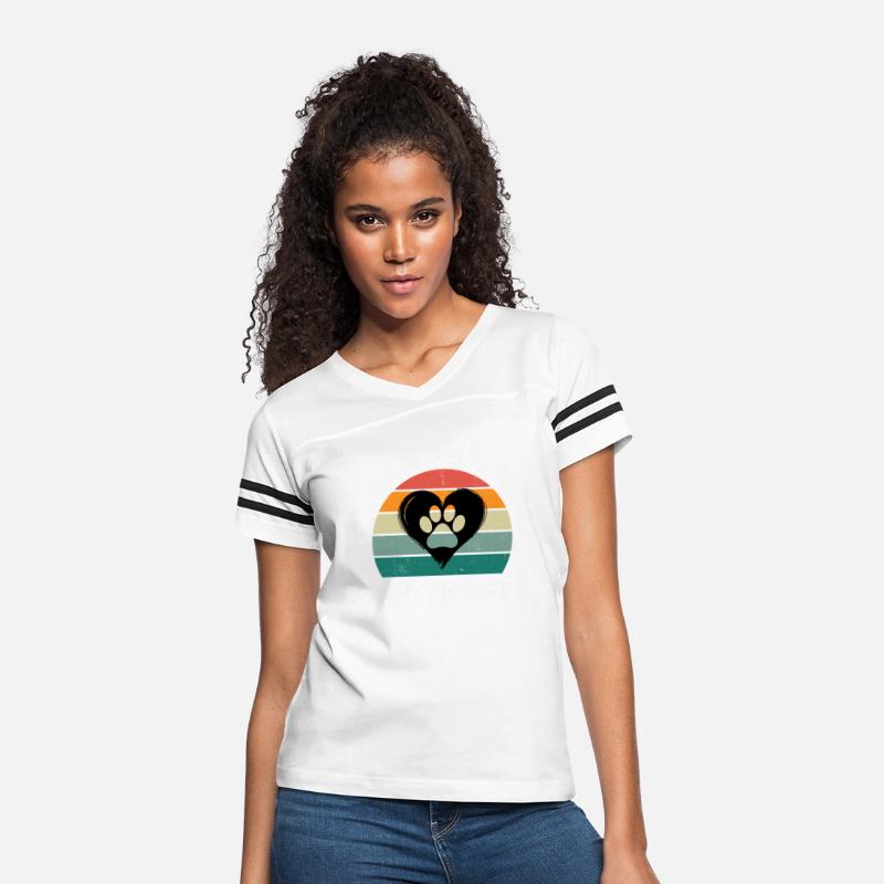 Paw Prints on My Heart - Pet Lover Design