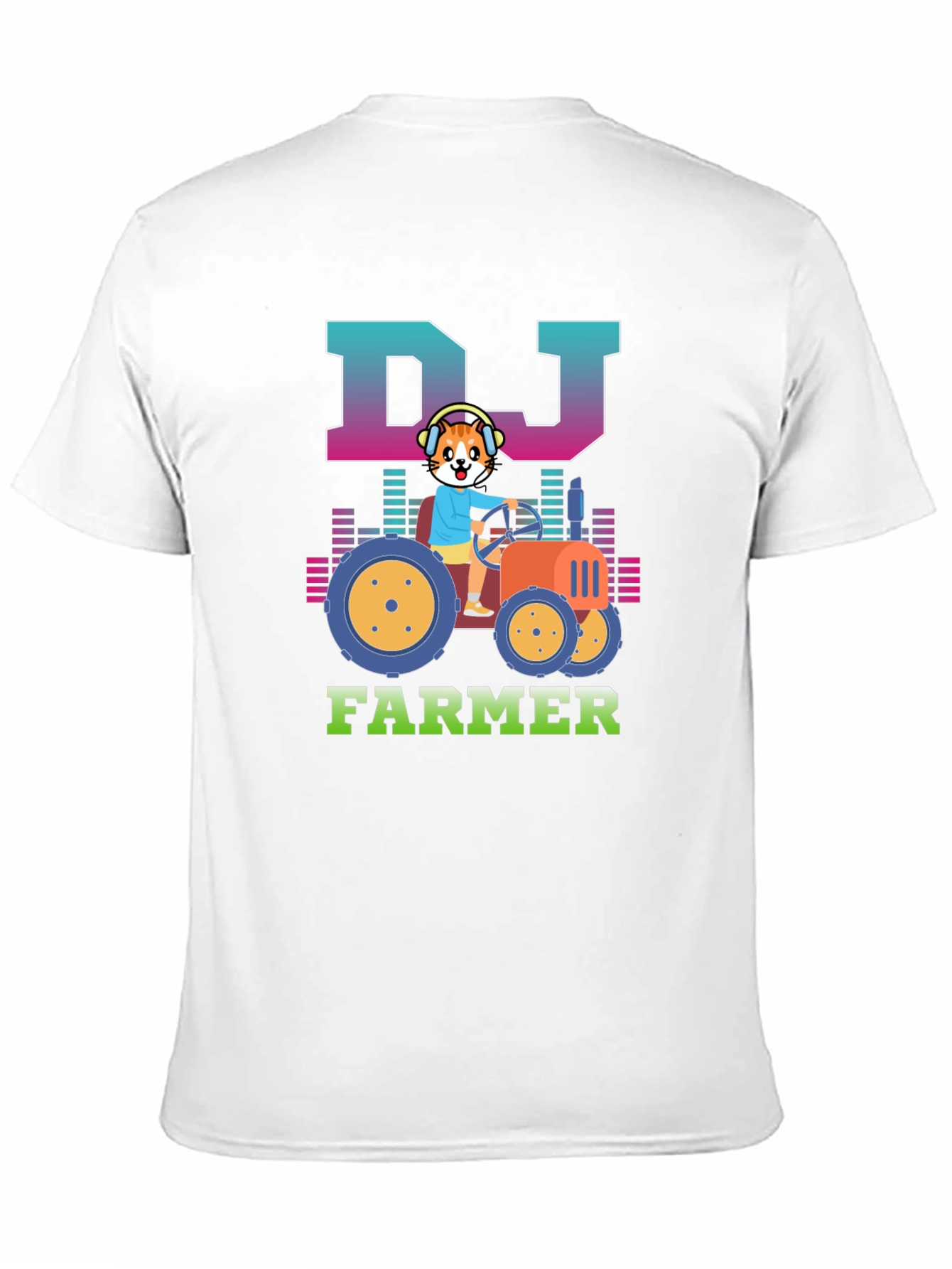 DJ Farmer Graphic Tee - Tractor T-Shirt