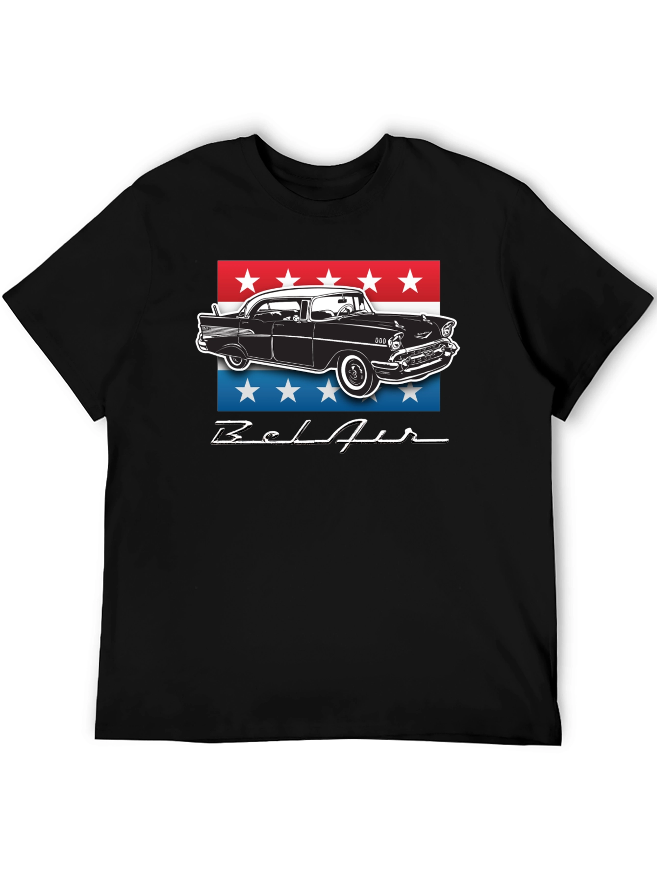 Classic Bel Air Car Graphic T-Shirt