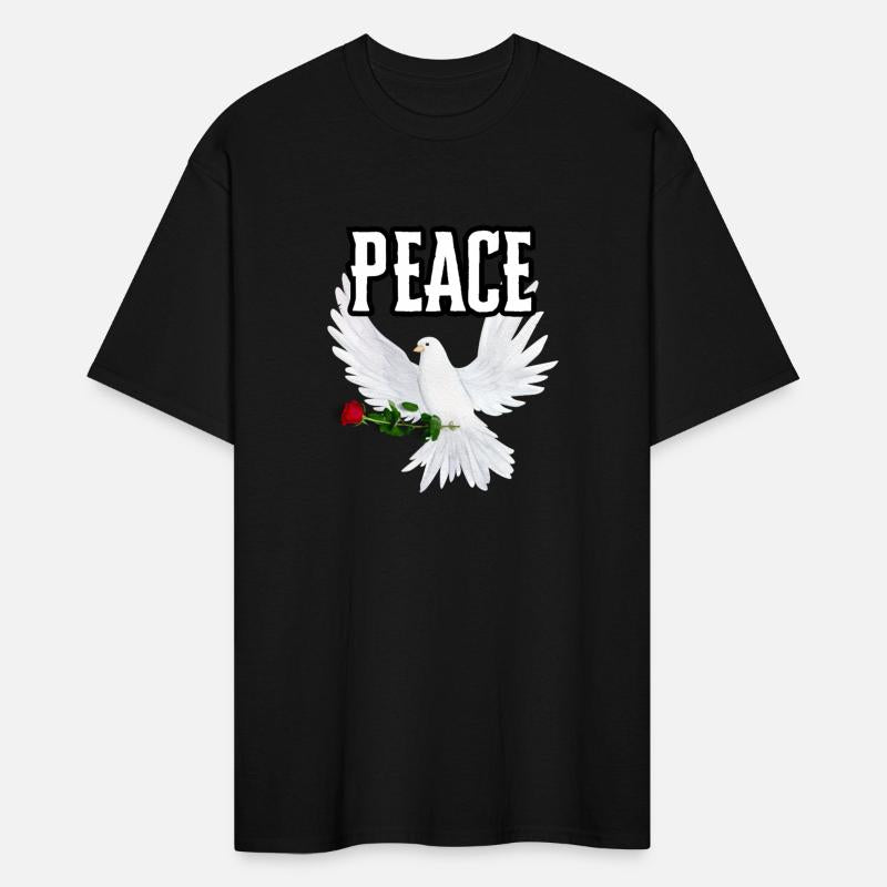 Peace Dove with Rose – Symbol of Love and Harmony