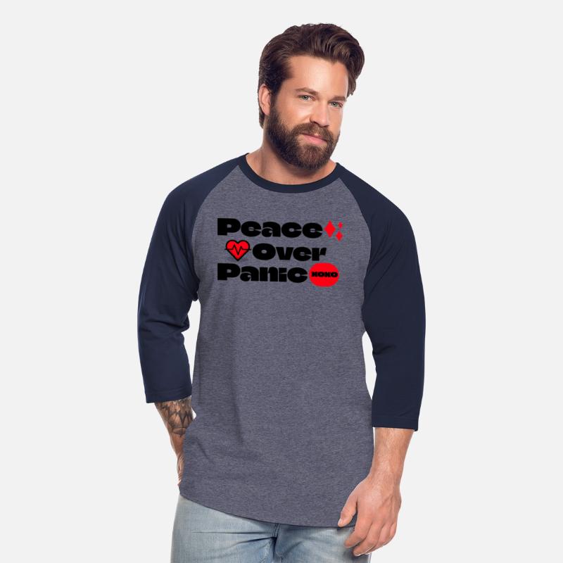 Peace Over Panic Anxiety Mental Health T-Shirt