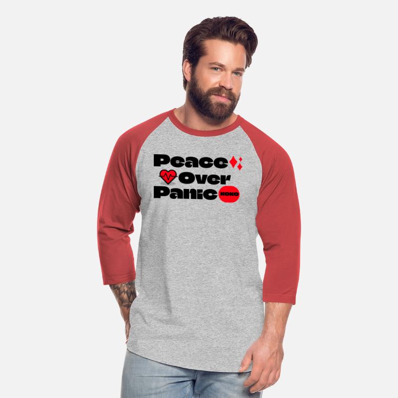 Peace Over Panic Anxiety Mental Health T-Shirt