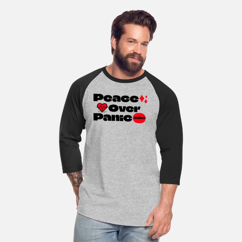 Peace Over Panic Anxiety Mental Health T-Shirt