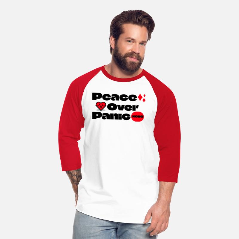 Peace Over Panic Anxiety Mental Health T-Shirt