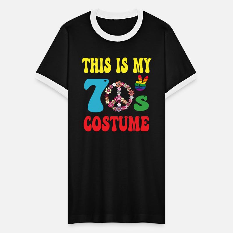 PEACE SIGN LOVE 60s 70s Tie Hippie Halloween