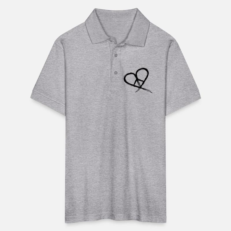 Peace Symbol Hippie Heart Peace Freedom Love
