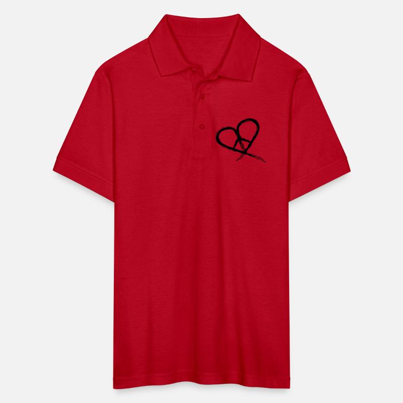 Peace Symbol Hippie Heart Peace Freedom Love