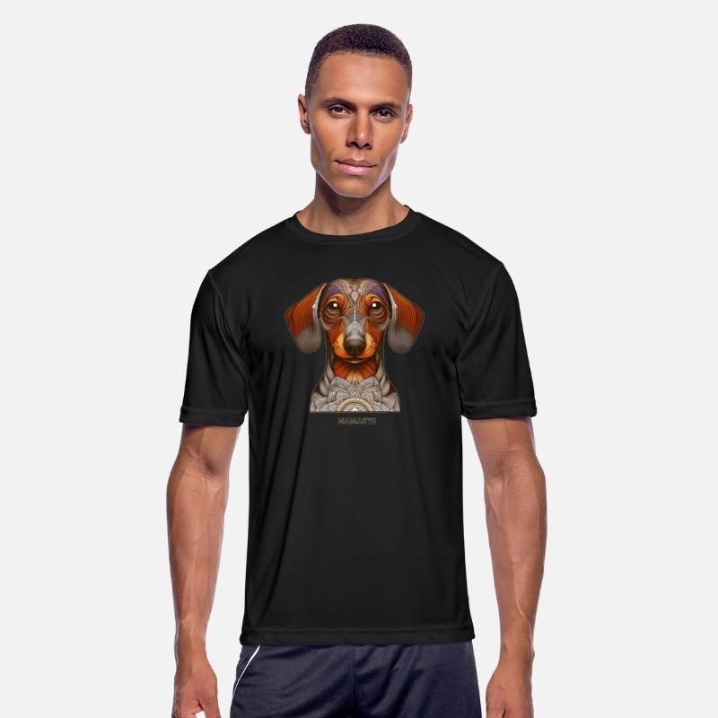 Peaceful Dachshund with Mandala Pattern Vol.2