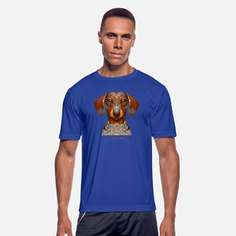 Peaceful Dachshund with Mandala Pattern Vol.2