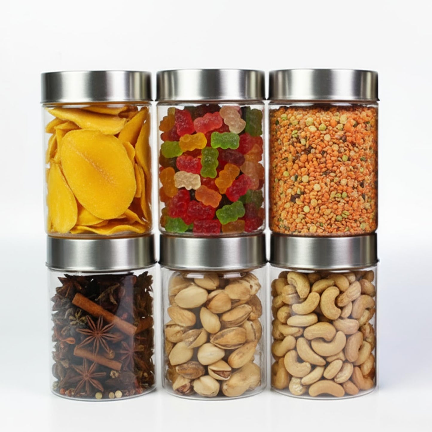 PEARLPET Plus Range Plastic Storage Jars & Contain - Best Seller