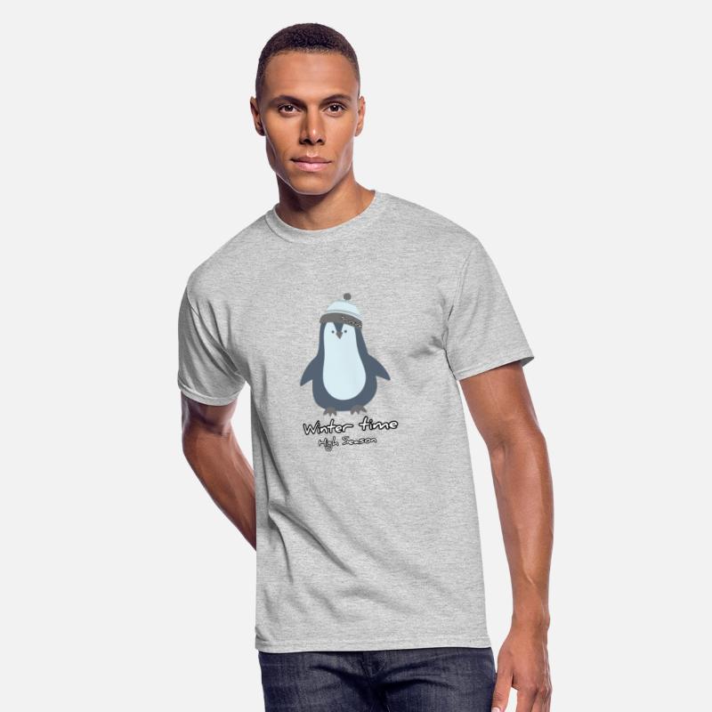 penguin fur Hat Winter time Yardside font logo