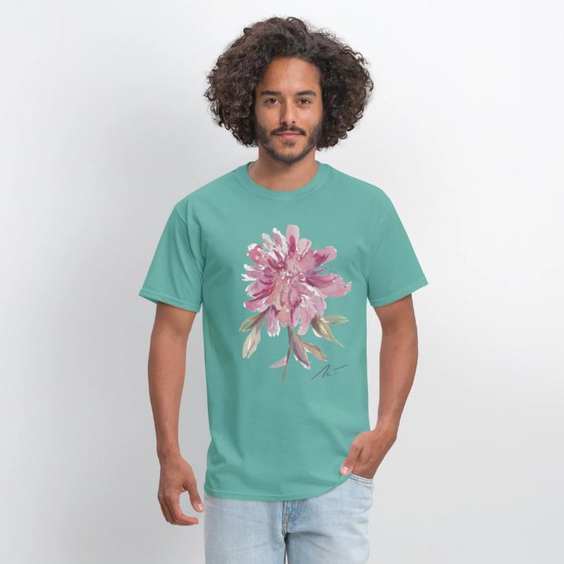 Peony loose watercolor hand-painted
