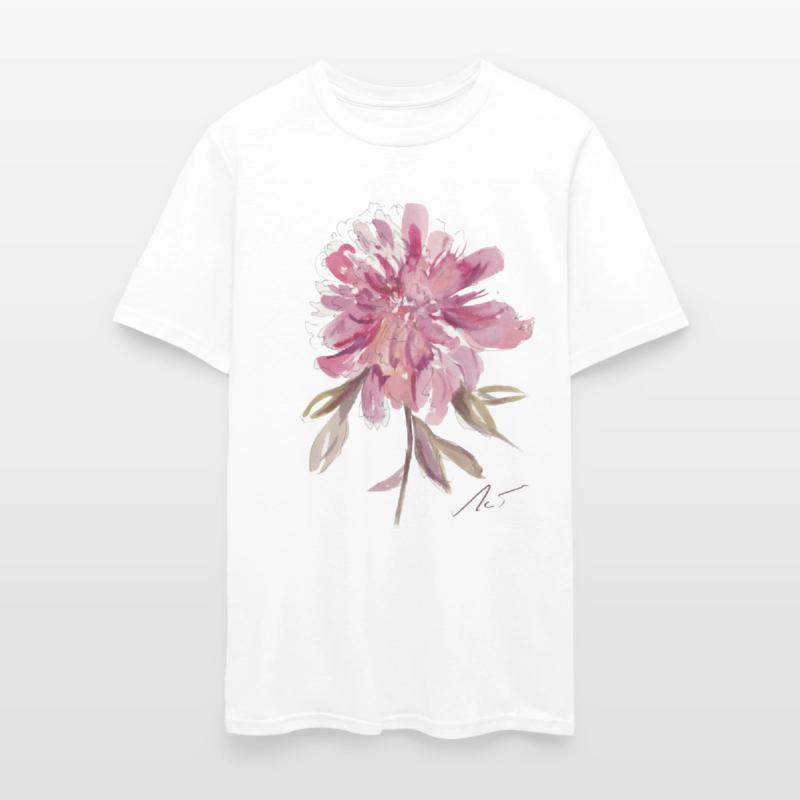 Peony loose watercolor hand-painted
