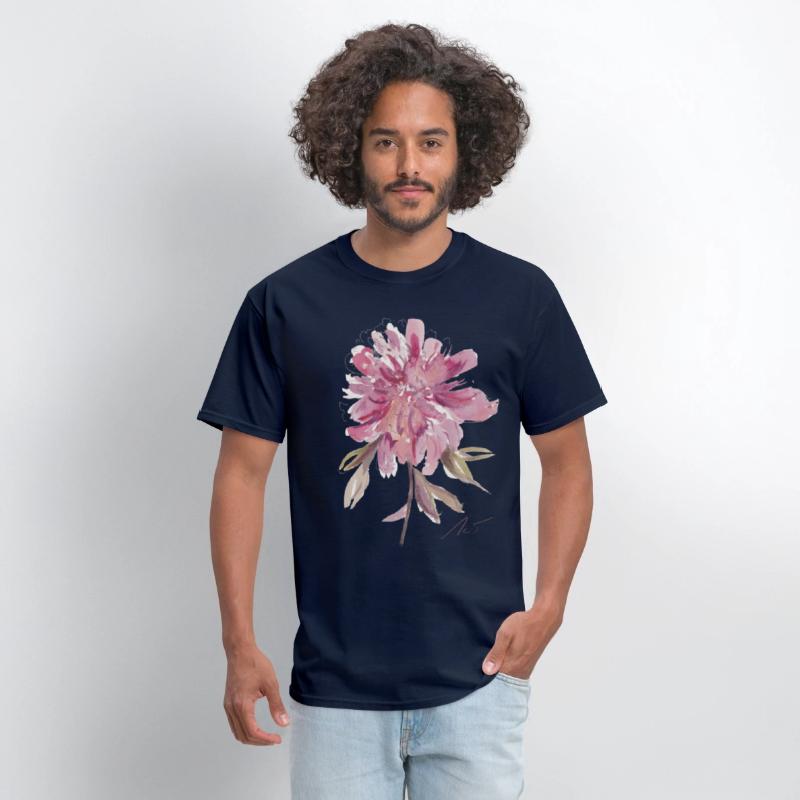 Peony loose watercolor hand-painted