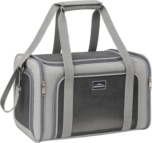 - Pet Carrier, Collapsible, for Outings, Traveling - Premium Quality