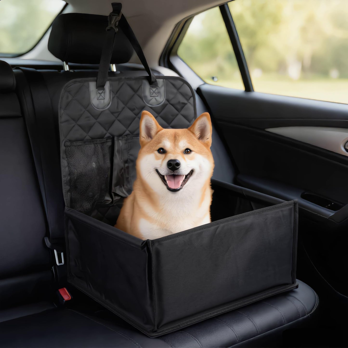 Pet Drive Box, Dog, Car Seat, Pet Drive Seat with  - Premium Quality
