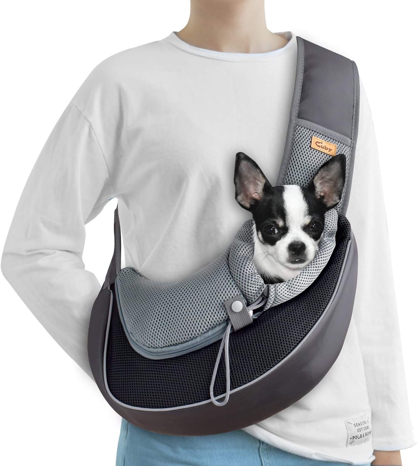 Pet Sling Carrier for Puppy Dog, Pet Sling Carrier - Latest Style