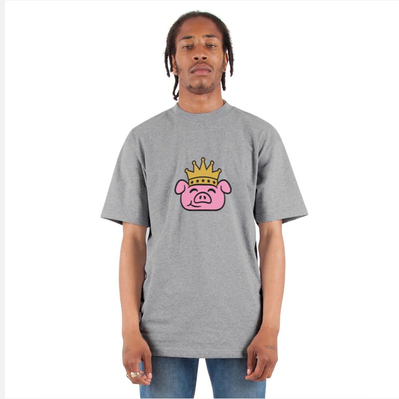 Pig King Head Queen Crown Prince Princess