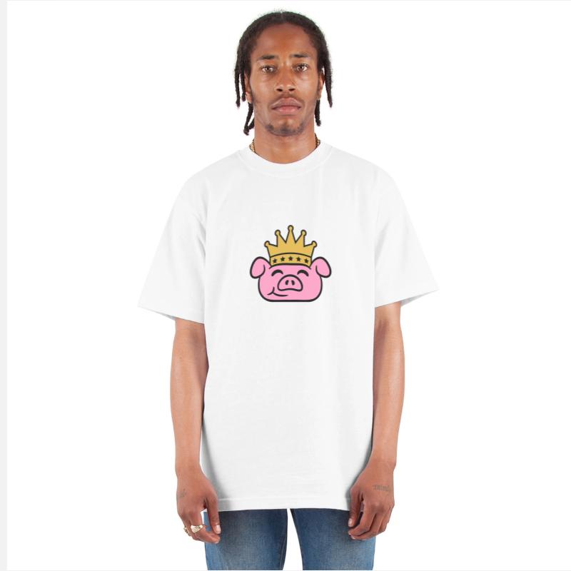 Pig King Head Queen Crown Prince Princess