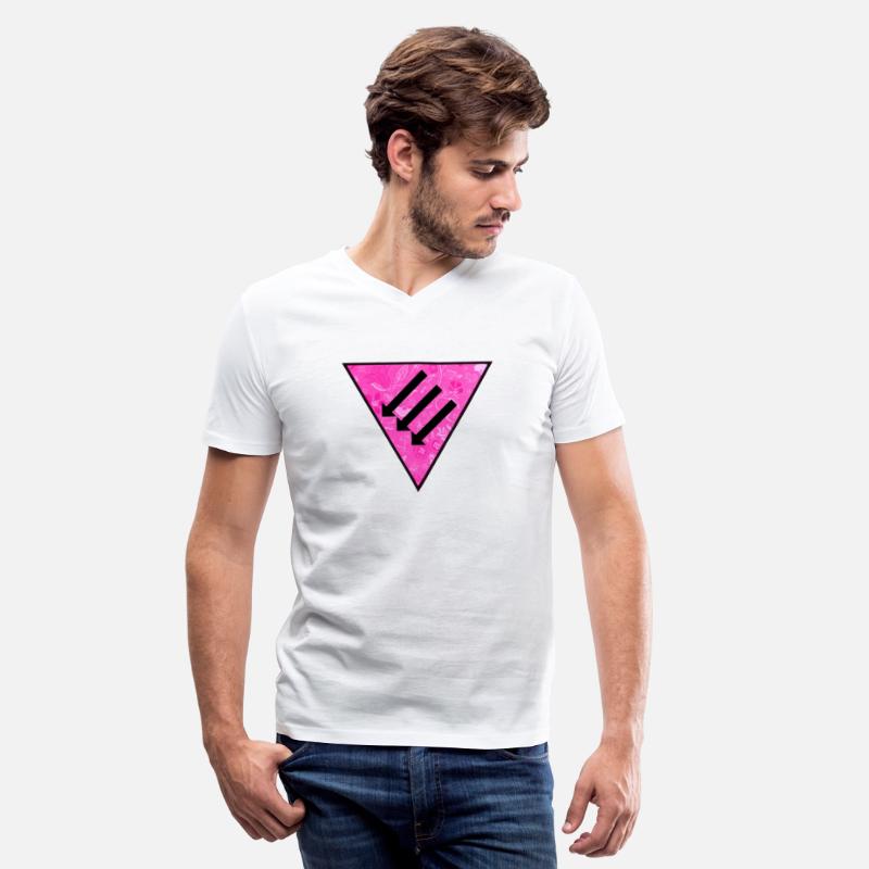 Pink Triangle Iron Front Simple