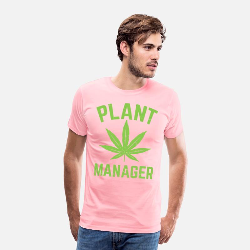 Plant Manager Weed Leaf Cannabis Marijuana Funny 4