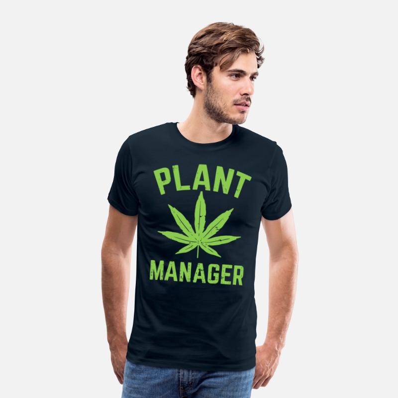 Plant Manager Weed Leaf Cannabis Marijuana Funny 4