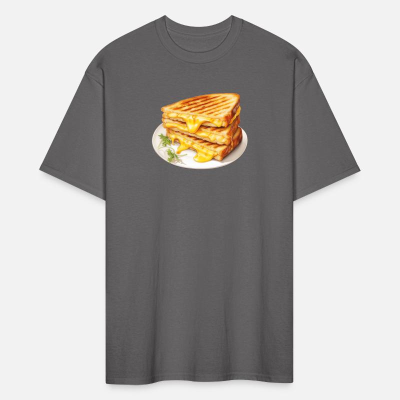 Plate of Grilled Cheese Sandwich