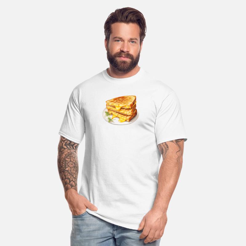 Plate of Grilled Cheese Sandwich