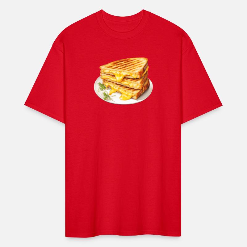 Plate of Grilled Cheese Sandwich