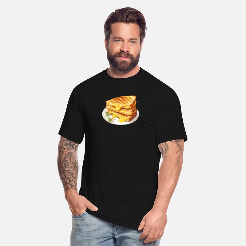 Plate of Grilled Cheese Sandwich