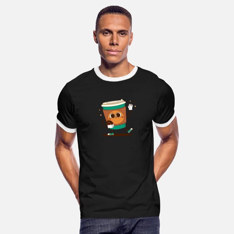 Playful Coffee Cup Character Design