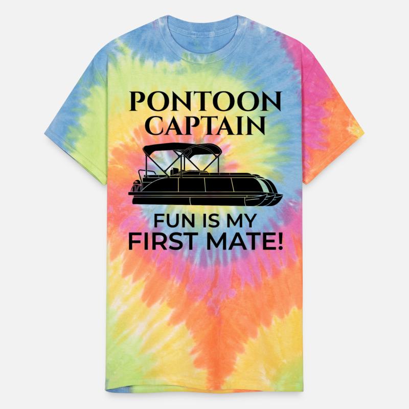 Pontoon Boat Captain Boating Cruise Adventure fun