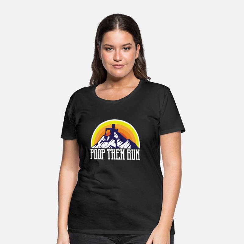Poop then Run Funny Person Gift