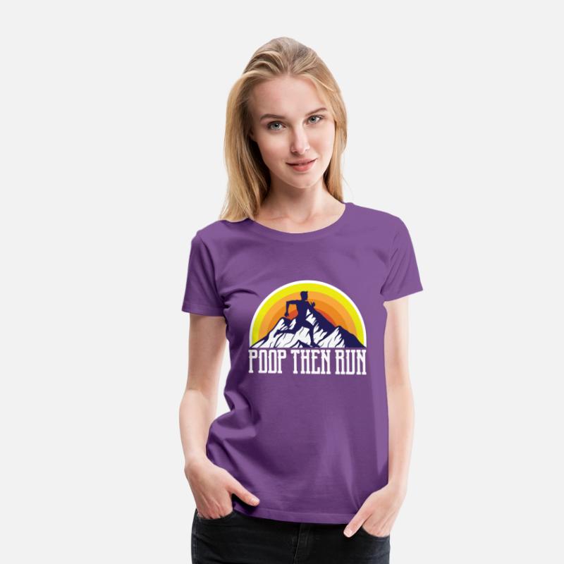Poop then Run Funny Person Gift