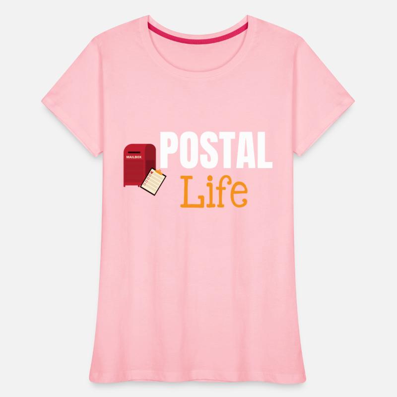 Postal Life Funny Worker Postman Mailman Letter