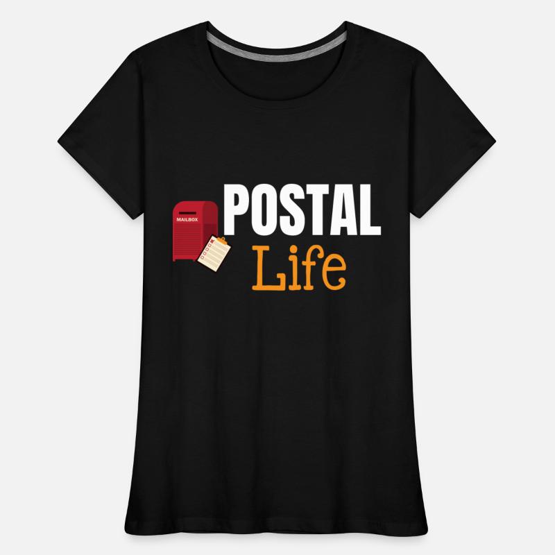Postal Life Funny Worker Postman Mailman Letter