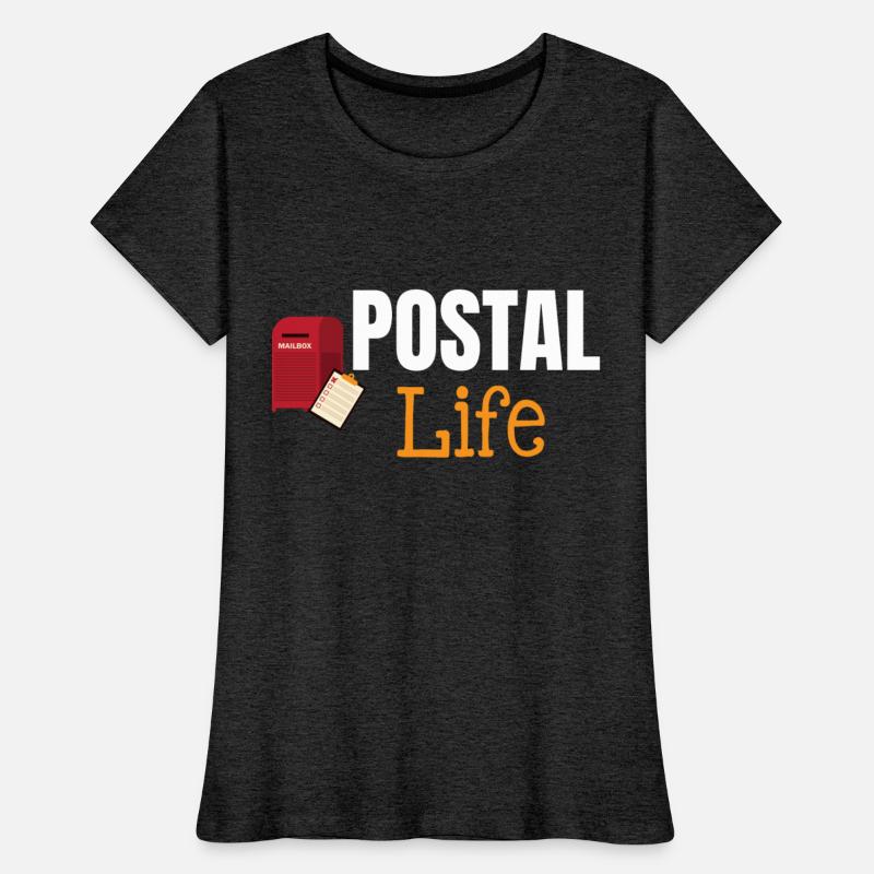 Postal Life Funny Worker Postman Mailman Letter