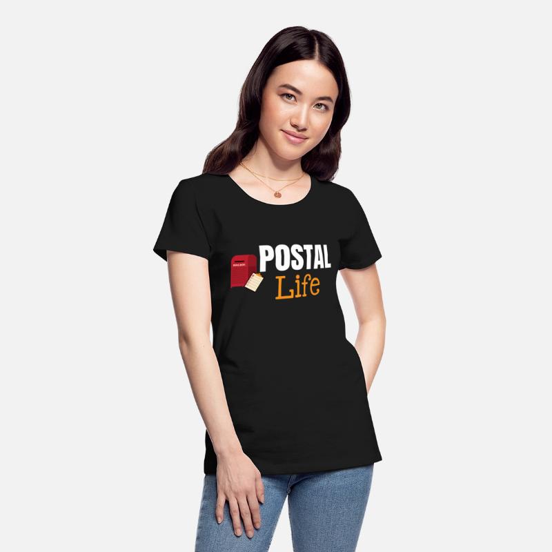 Postal Life Funny Worker Postman Mailman Letter