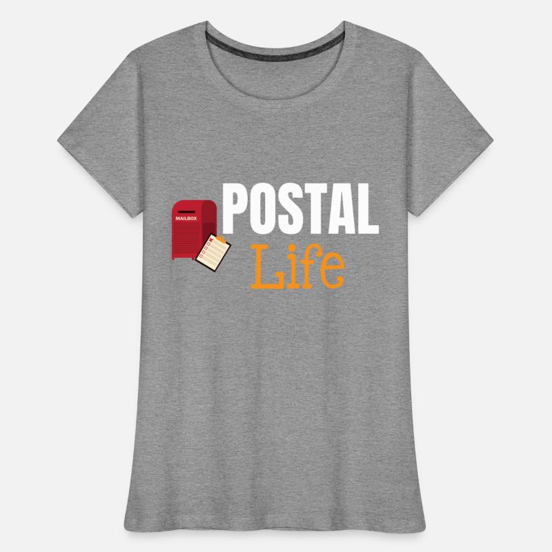 Postal Life Funny Worker Postman Mailman Letter