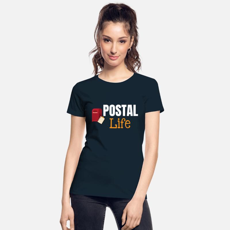 Postal Life Funny Worker Postman Mailman Letter
