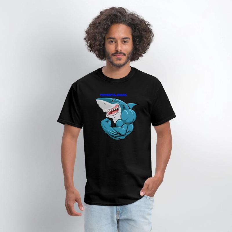 Powerful shark