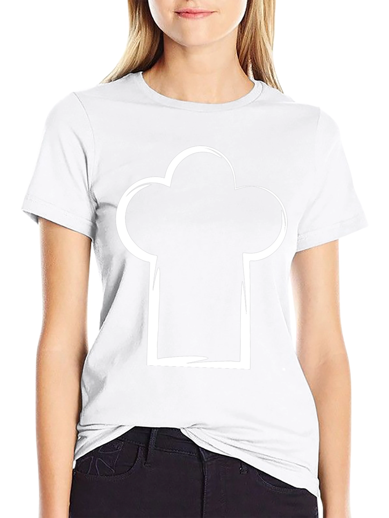 Chef Hat Graphic T-Shirt - Culinary Design Tee