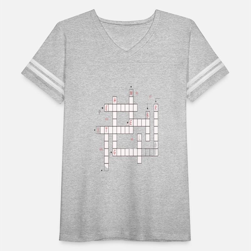 Preppy Crossword Shirts – Stylish & Fun Word Puzzl