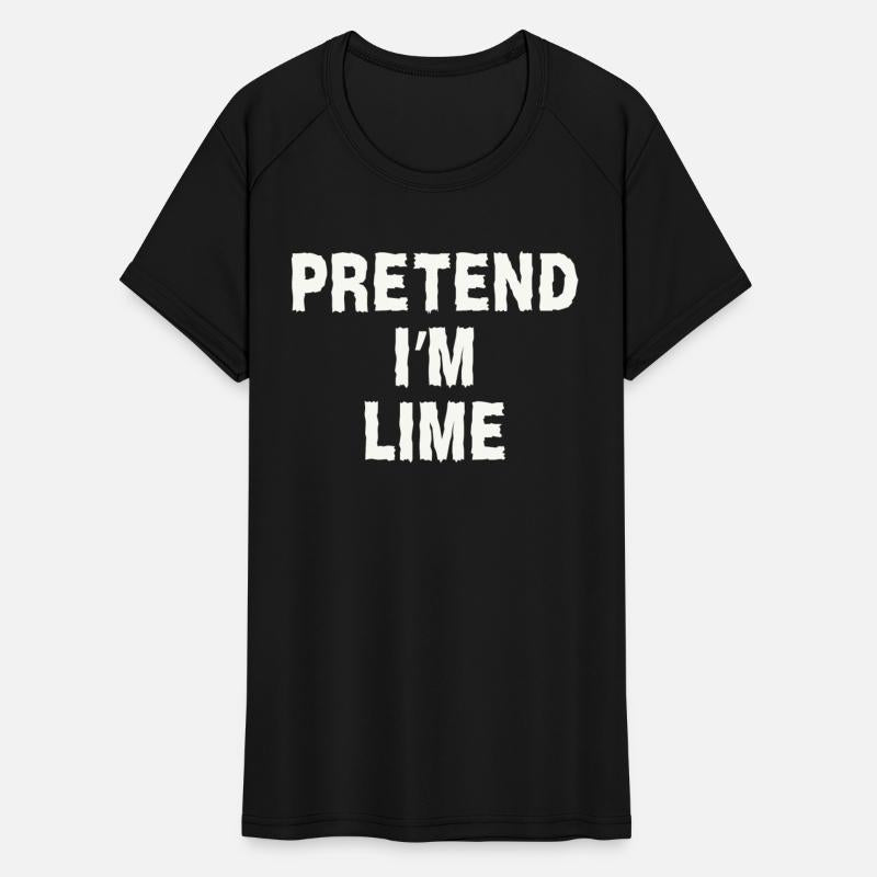 Pretend I'm Lime Costume Minimalist